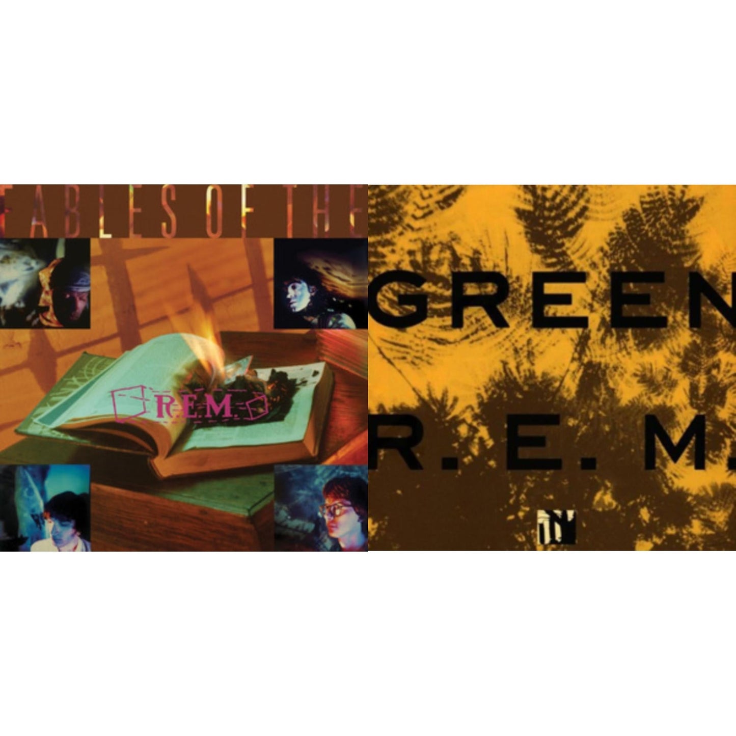 R.E.M. - Green & Fables Of The Reconstruction - LP Vinyl Bundle