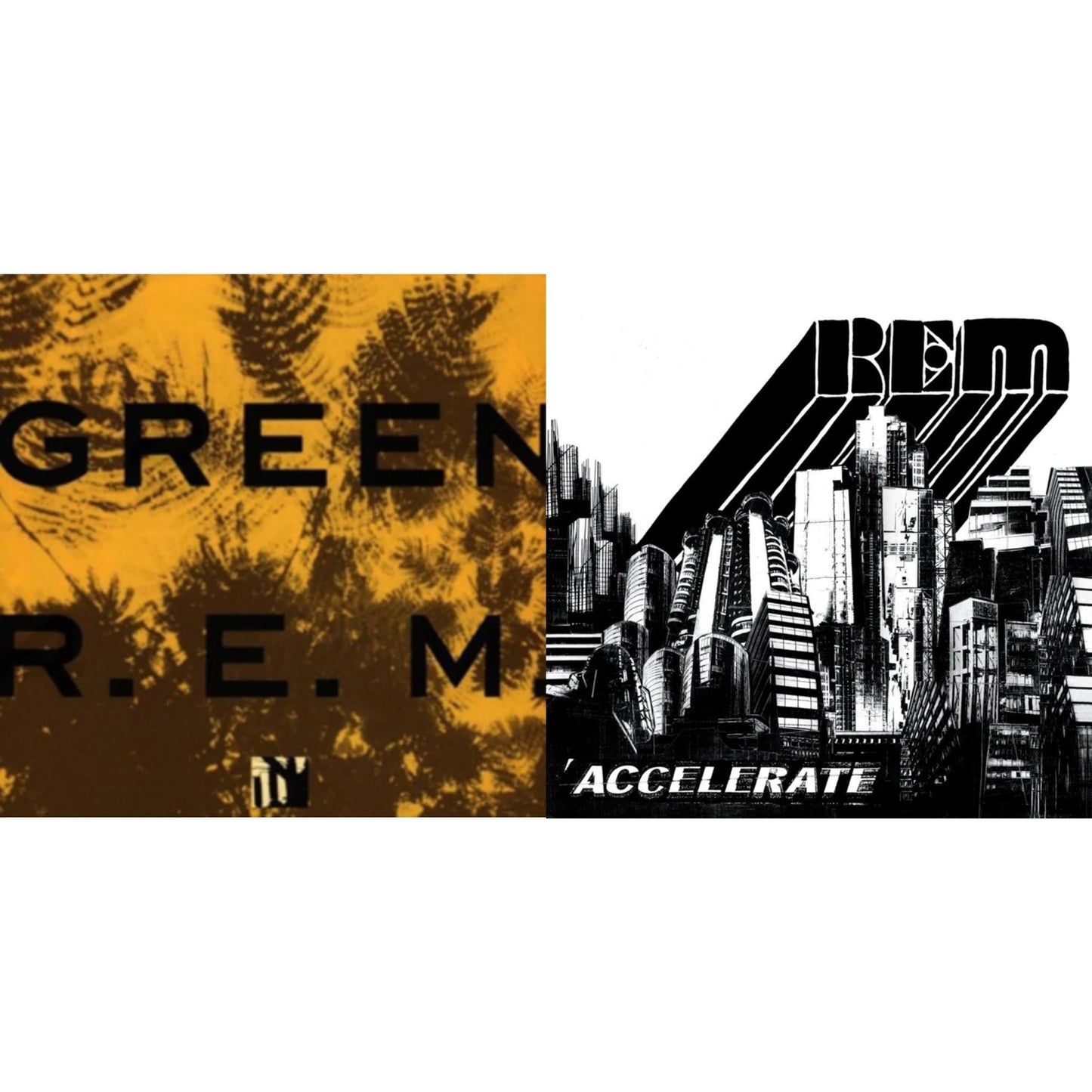 R.E.M. - Green & Accelerate - LP Vinyl Bundle
