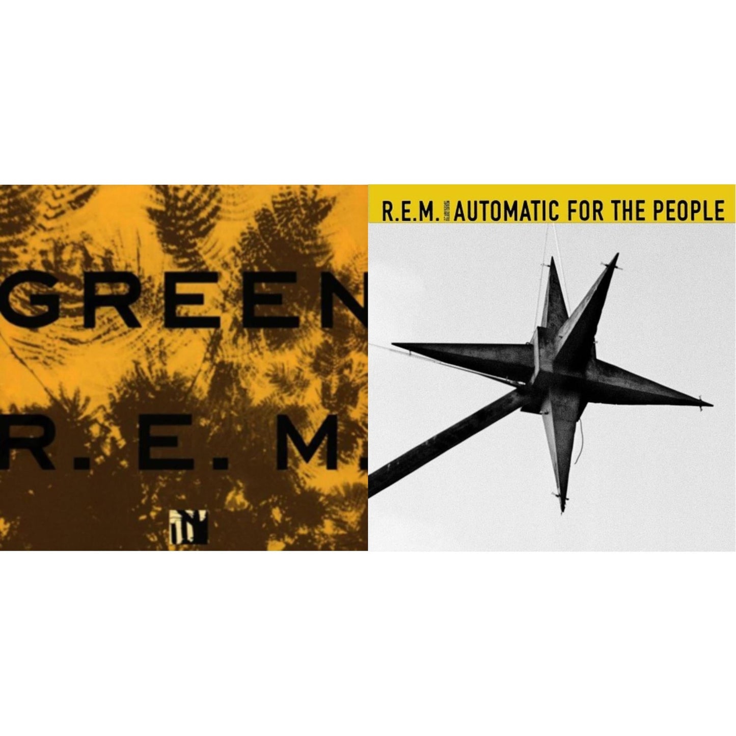 R.E.M. - Green & Automatic For The People (25Th Anniversary Deluxe Edition) - LP Vinyl Bundle