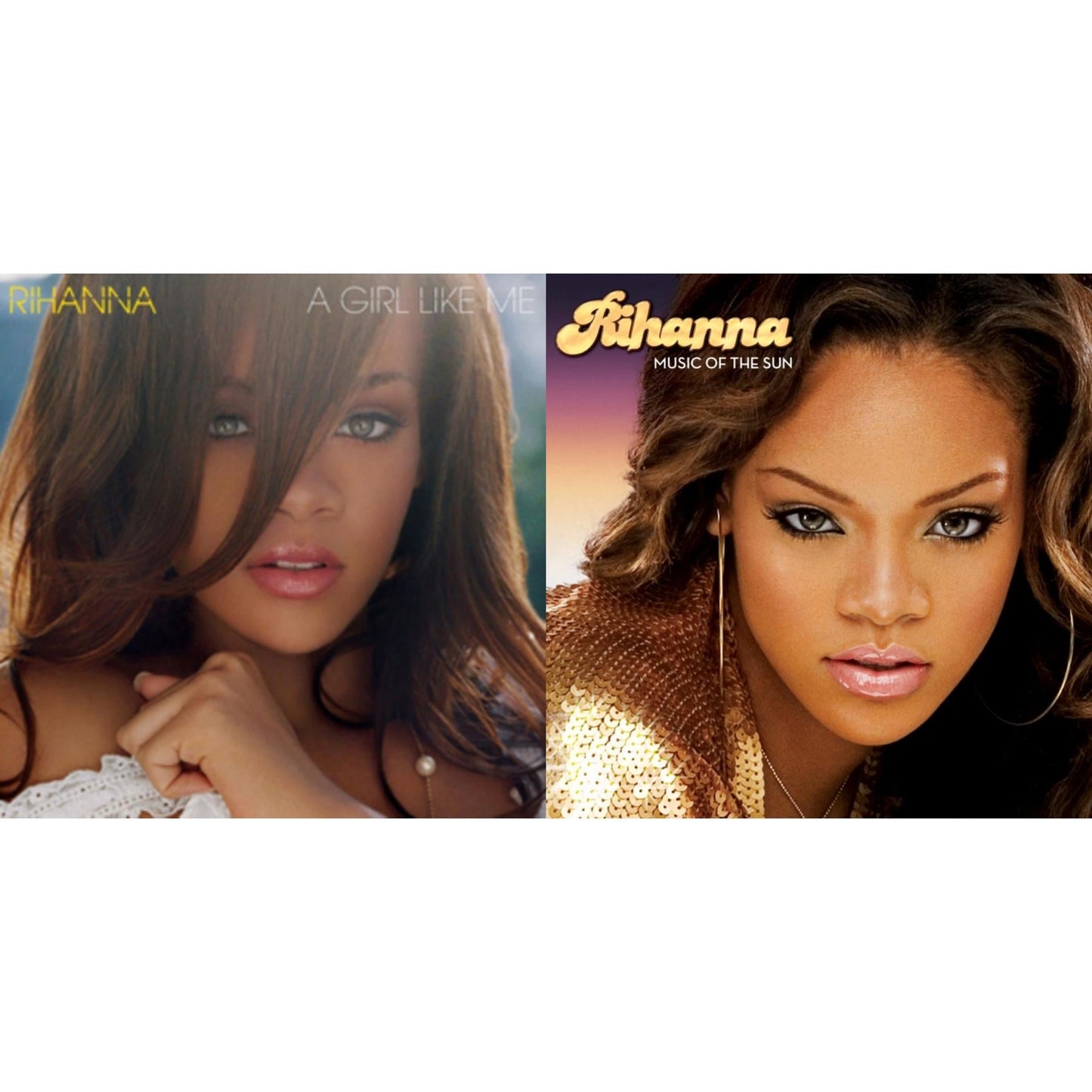Rihanna - Music Of The Sun (Yellow Vinyl/2LP) & Girl Like Me (10Th Anniversary)