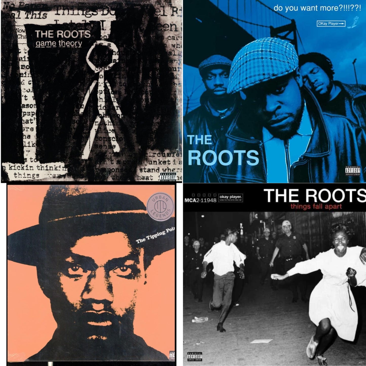 Roots - Game Theory & Do You Want More (X) & Tipping Point & Things Fall Apart (Deluxe/3LP)