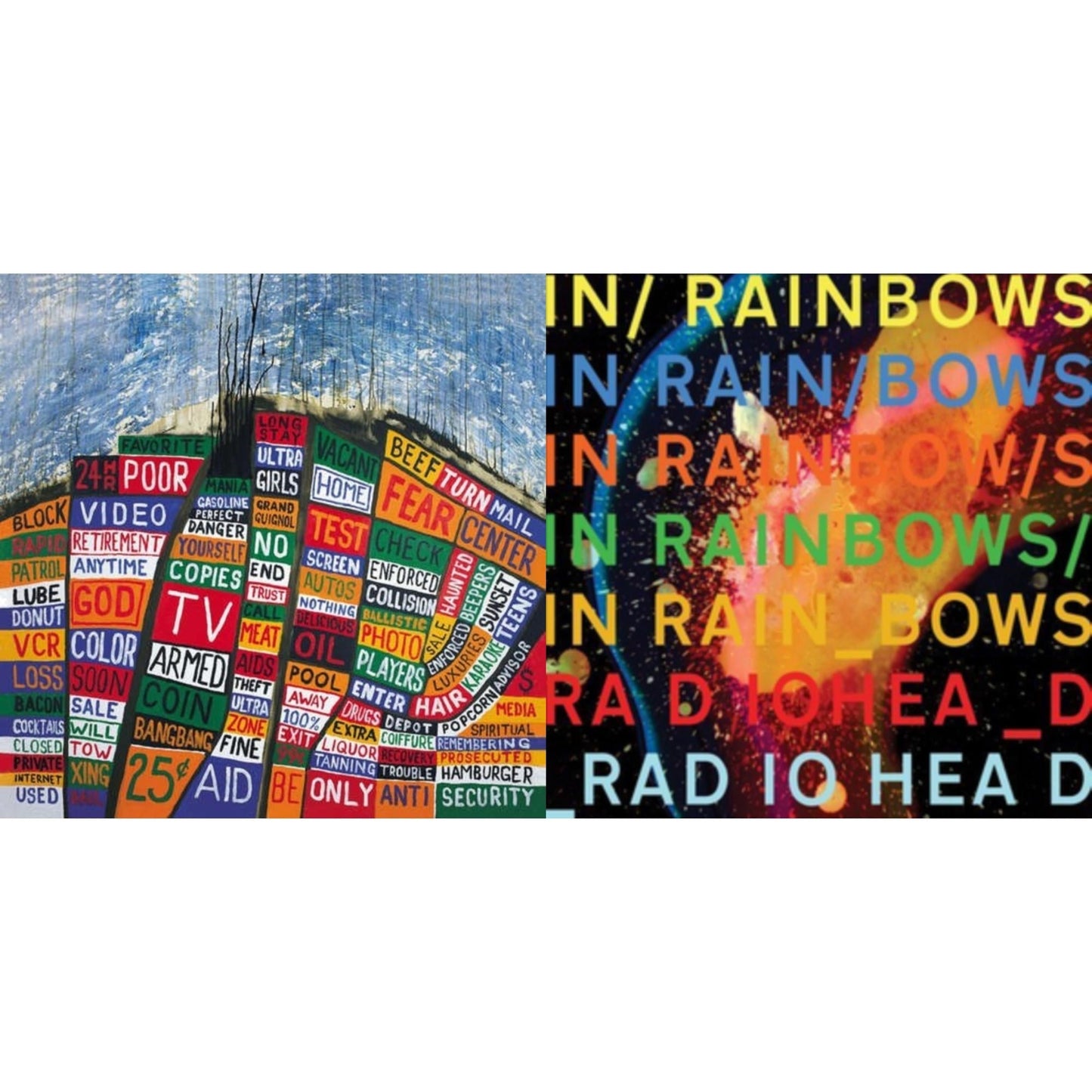 Radiohead - Hail To The Thief (2LP/45 RPM/180G) & In Rainbows (180G)