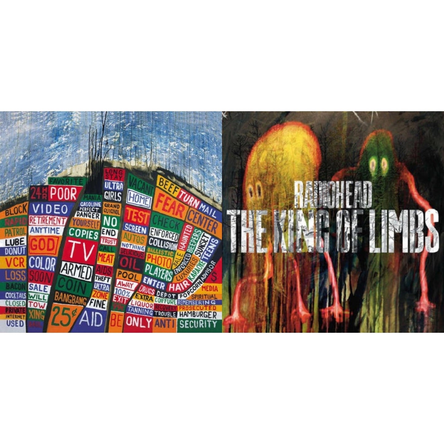Radiohead - Hail To The Thief (2LP/45 RPM/180G) & King Of Limbs (180G)