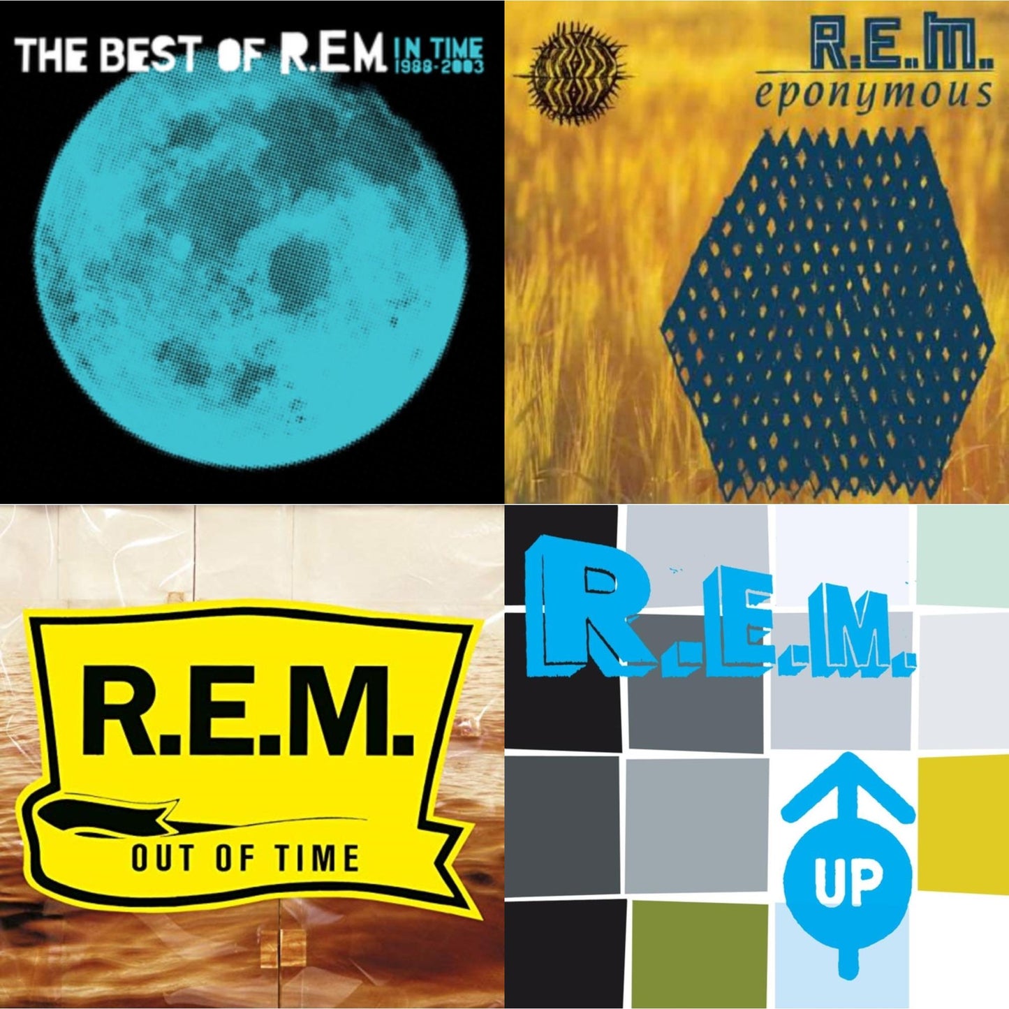 R.E.M. - Eponymous & Out Of Time & In Time: The Best Of R.E.M. 1988-2003 (2LP/180G) & Up (25Th Anniversary) (Deluxe Edition) (2LP)