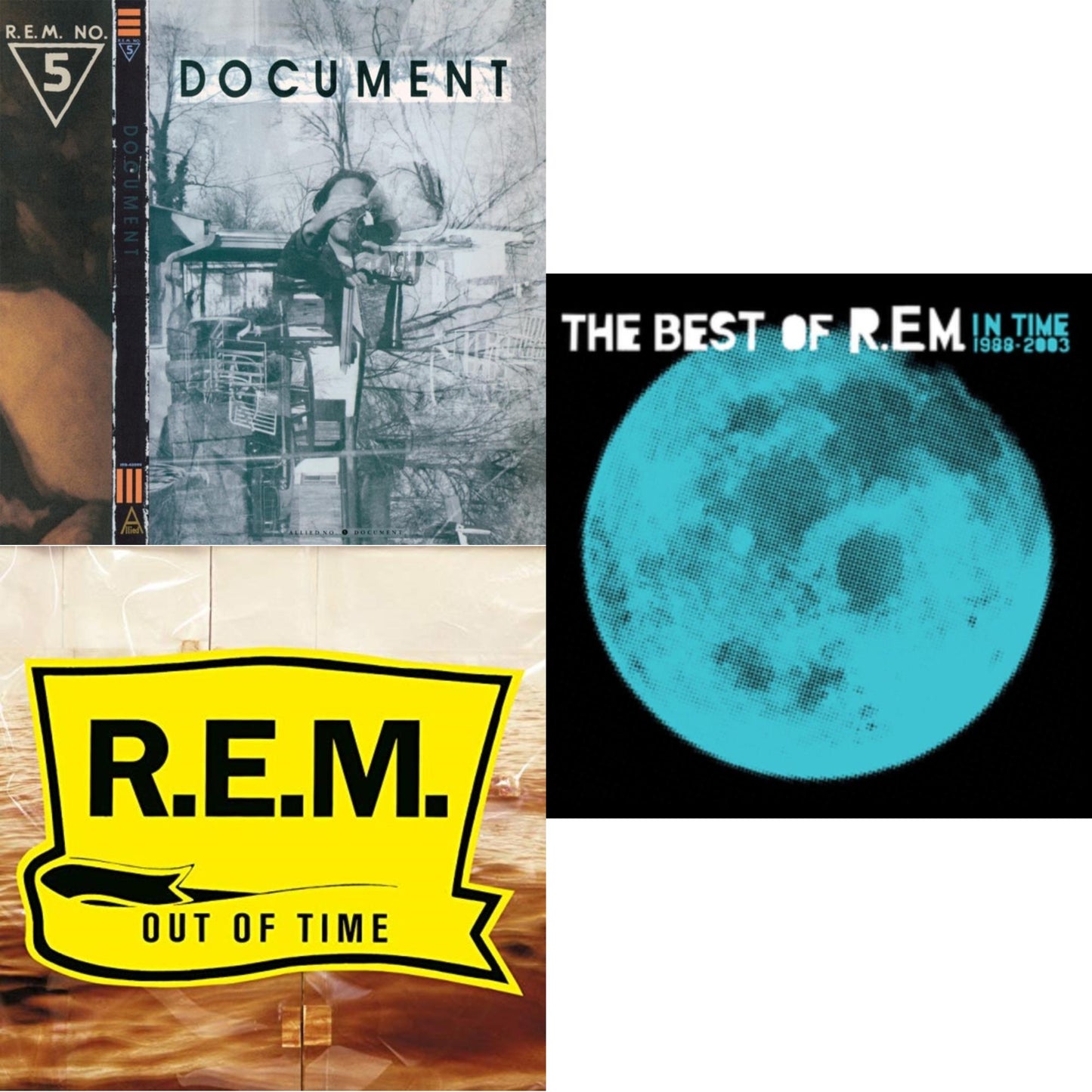 R.E.M. - Document & Out Of Time & In Time: The Best Of R.E.M. 1988-2003 (2LP/180G)