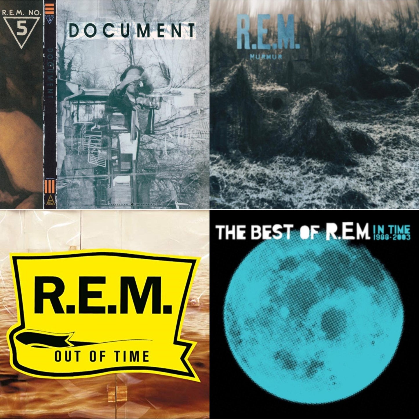 R.E.M. - Document & Murmur & Out Of Time & In Time: The Best Of R.E.M. 1988-2003 (2LP/180G)