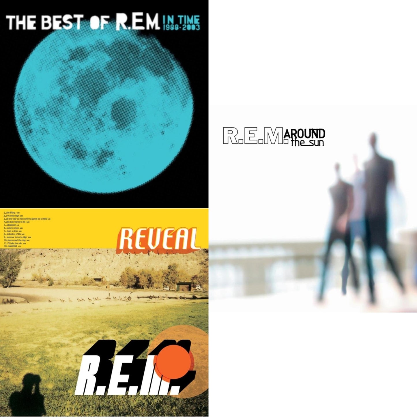 R.E.M. - In Time: The Best Of R.E.M. 1988-2003 (2LP/180G) & Reveal & Around The Sun (2LP)
