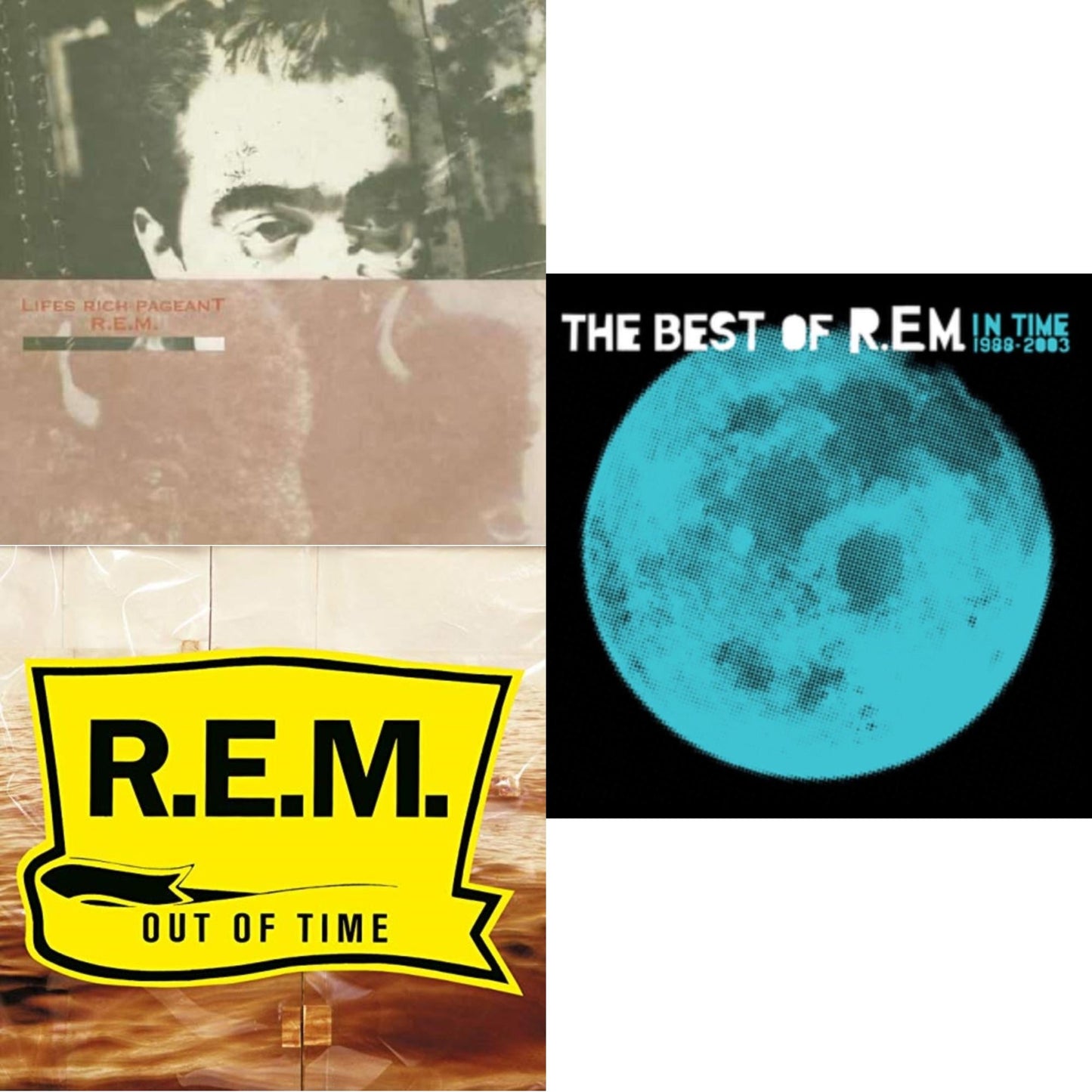 R.E.M. - Lifes Rich Pageant & Out Of Time & In Time: The Best Of R.E.M. 1988-2003 (2LP/180G)