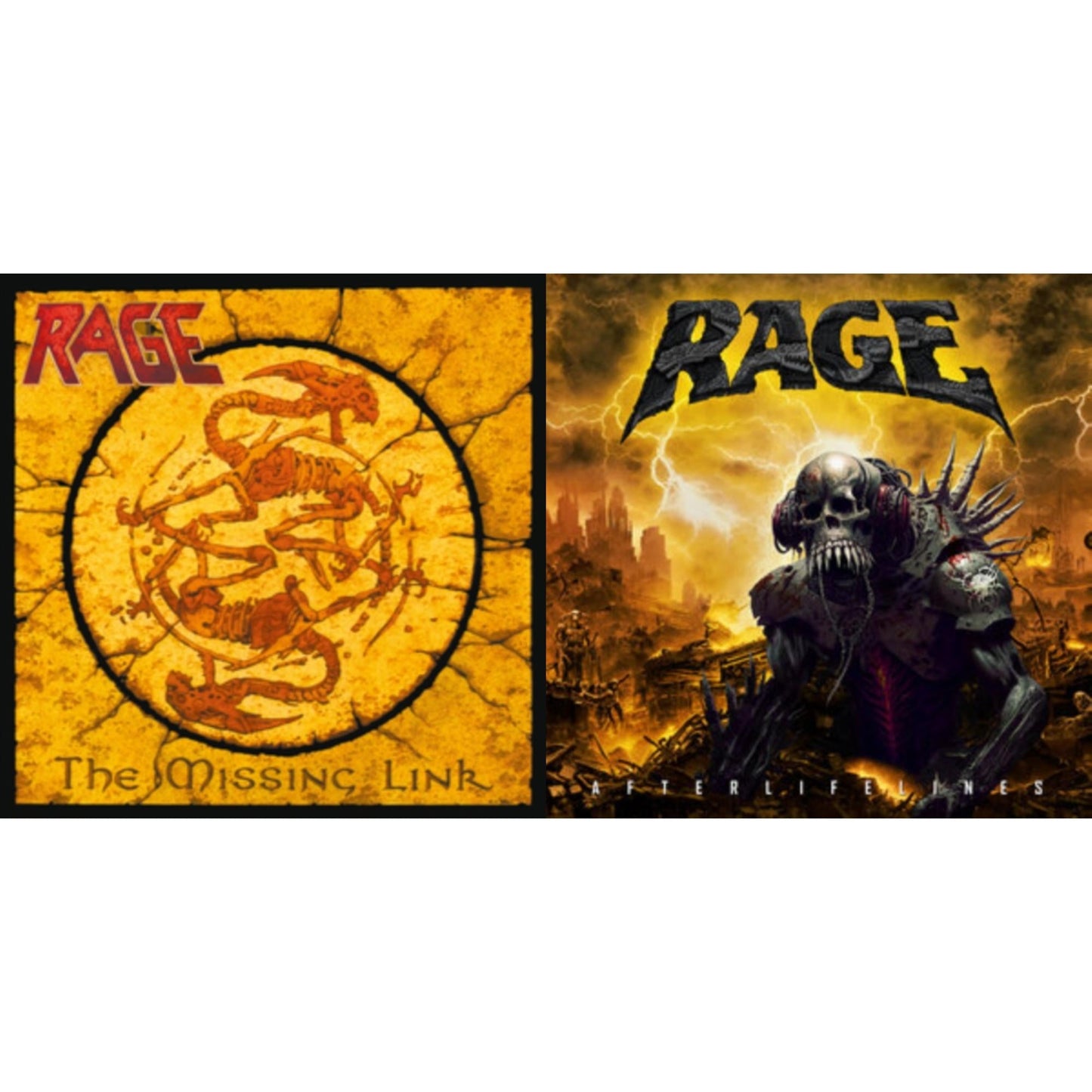 Rage - Missing Link (30Th Anniversary Edition) (2LP) & Afterlifelines (CD/LP)