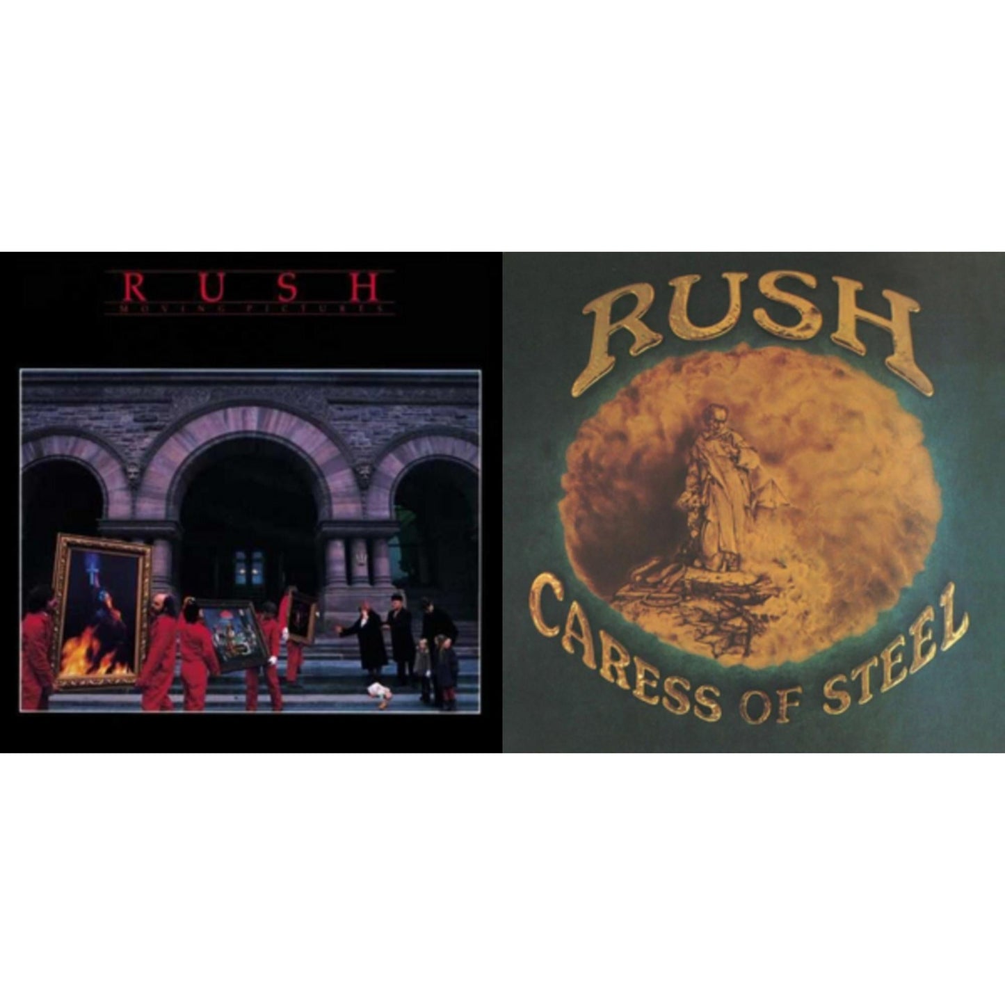 Rush - Moving Pictures (180G LP Vinyl/Dl Card) & Caress Of Steel (180G/Dl Card)