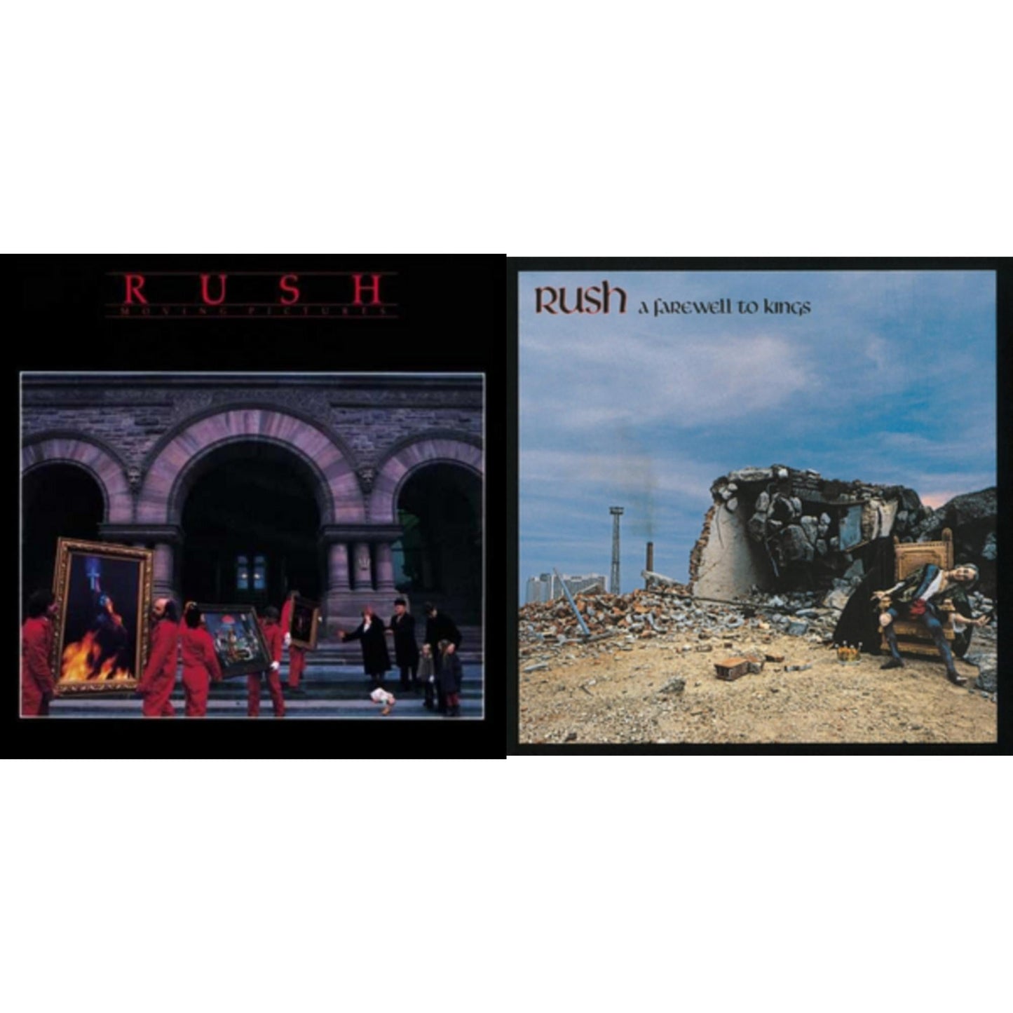 Rush - Farewell To Kings (180G) & Moving Pictures (180G LP Vinyl/Dl Card)