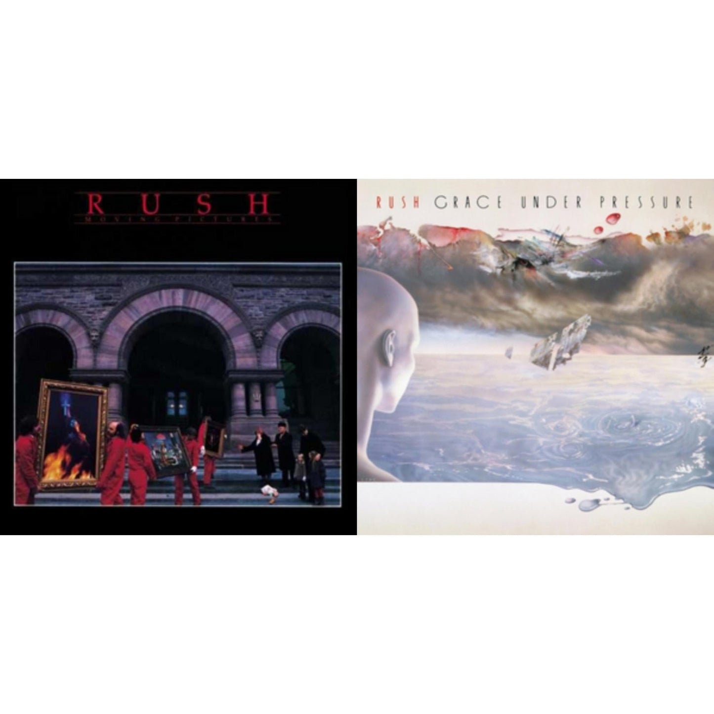 Rush - Moving Pictures (180G LP Vinyl/Dl Card) & Grace Under Pressure (180G)