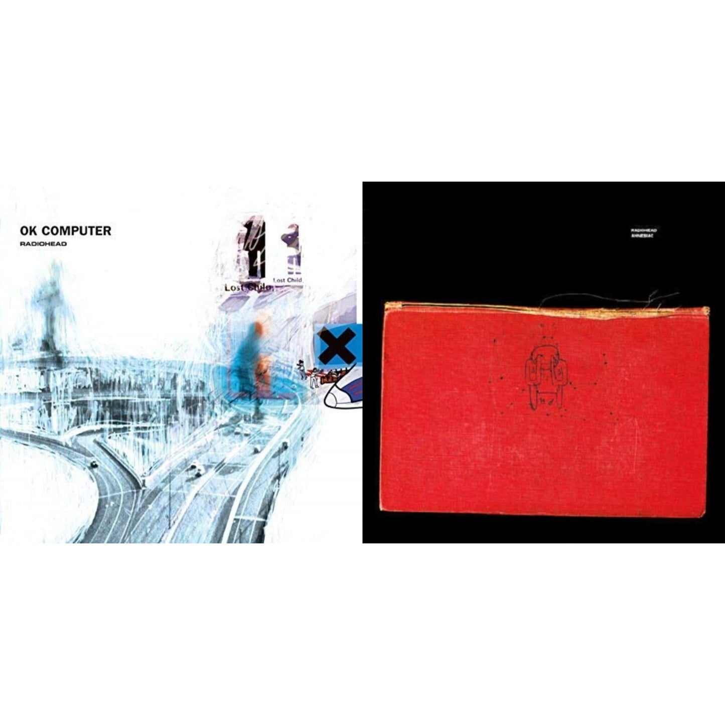 Radiohead - Ok Computer (2LP/180G) & Amnesiac (2LP/180G)