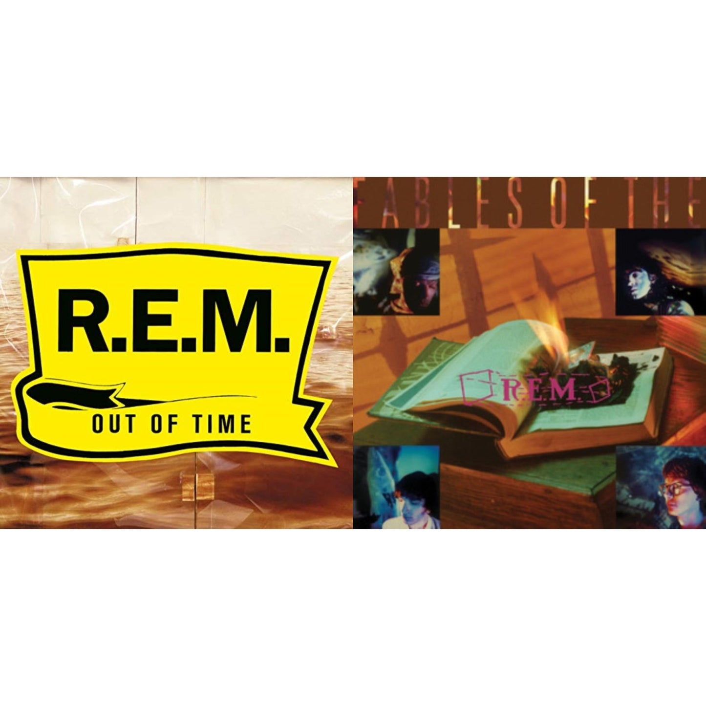 R.E.M. - Fables Of The Reconstruction & Out Of Time - LP Vinyl Bundle