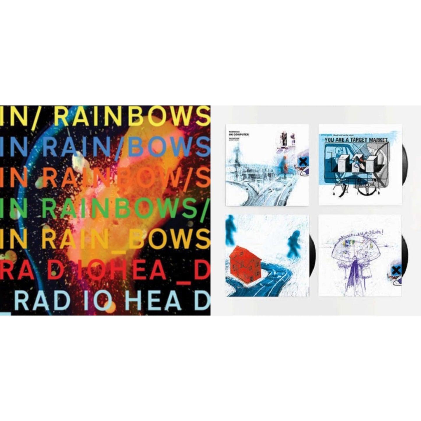 Radiohead - In Rainbows (180G) & Ok Computer Oknotok (3LP/180G)