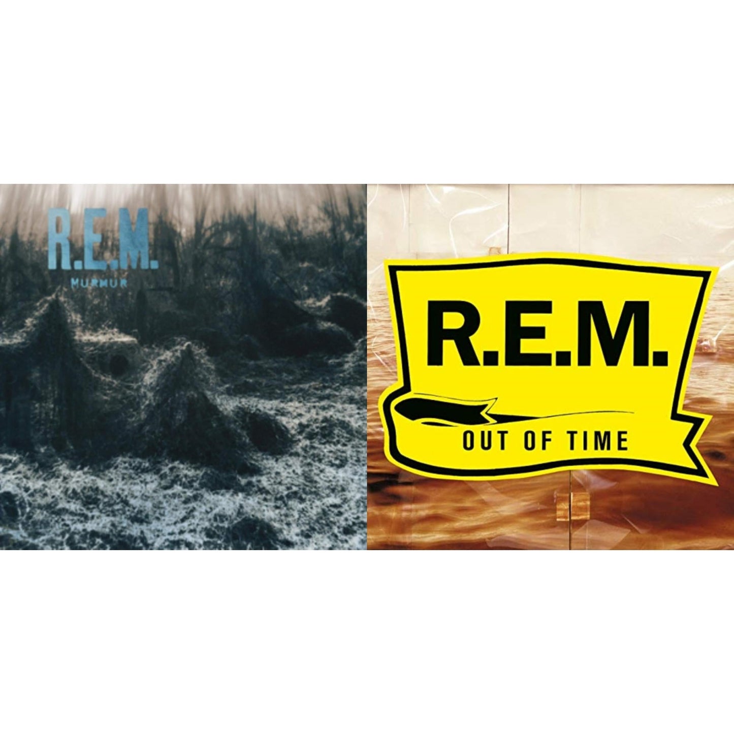 R.E.M. - Murmur & Out Of Time - LP Vinyl Bundle