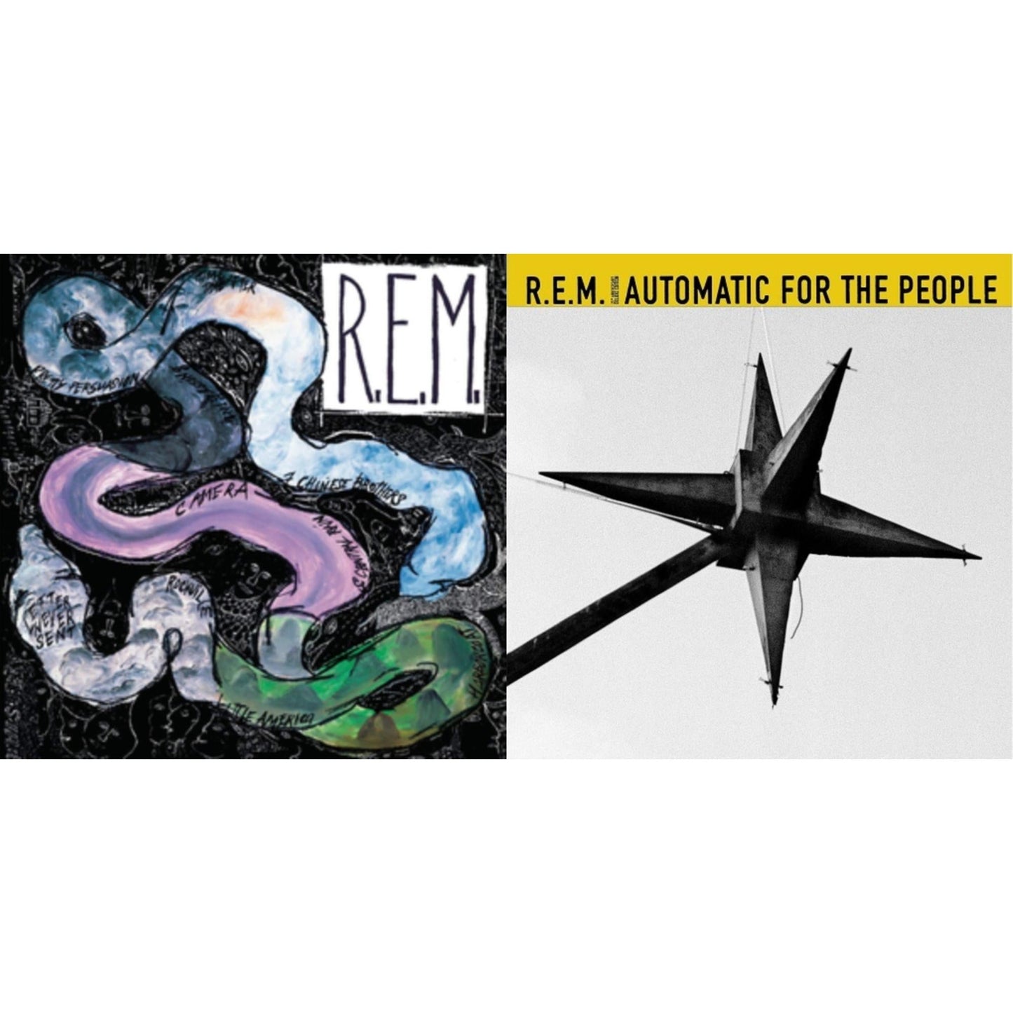 R.E.M. - Reckoning & Automatic For The People (25Th Anniversary Deluxe Edition) - LP Vinyl Bundle
