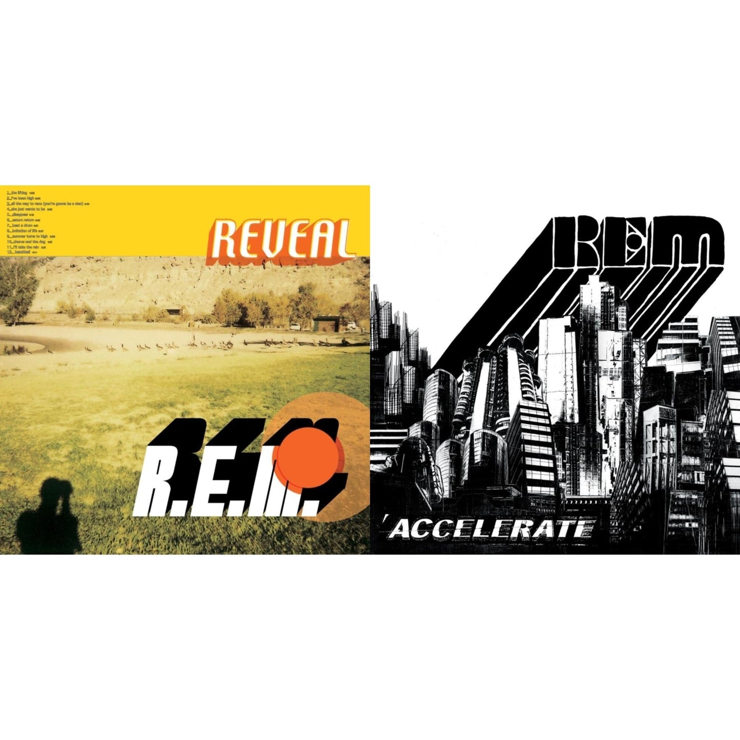 R.E.M. - Reveal & Accelerate - LP Vinyl Bundle
