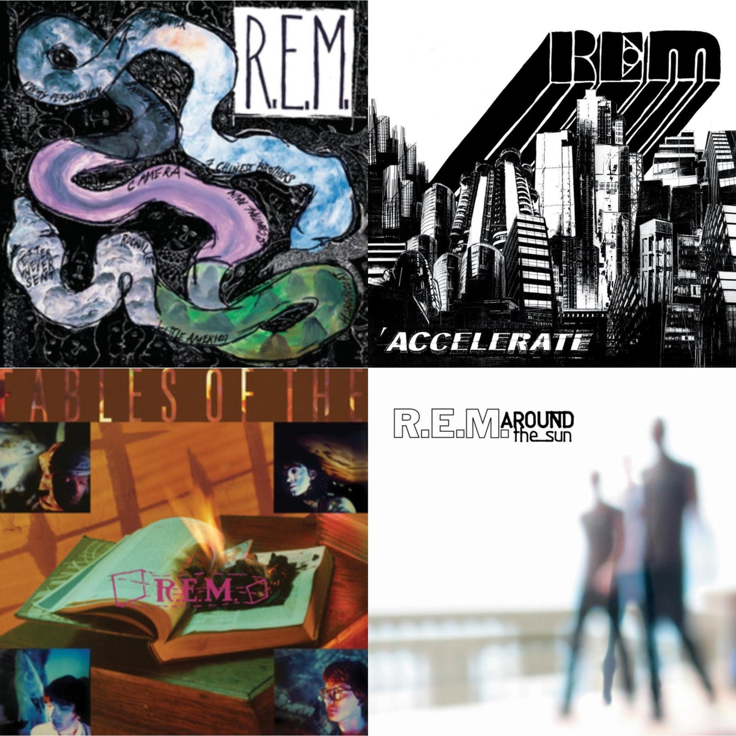 R.E.M. - Fables Of The Reconstruction & Reckoning & Around The Sun (2LP) & Accelerate