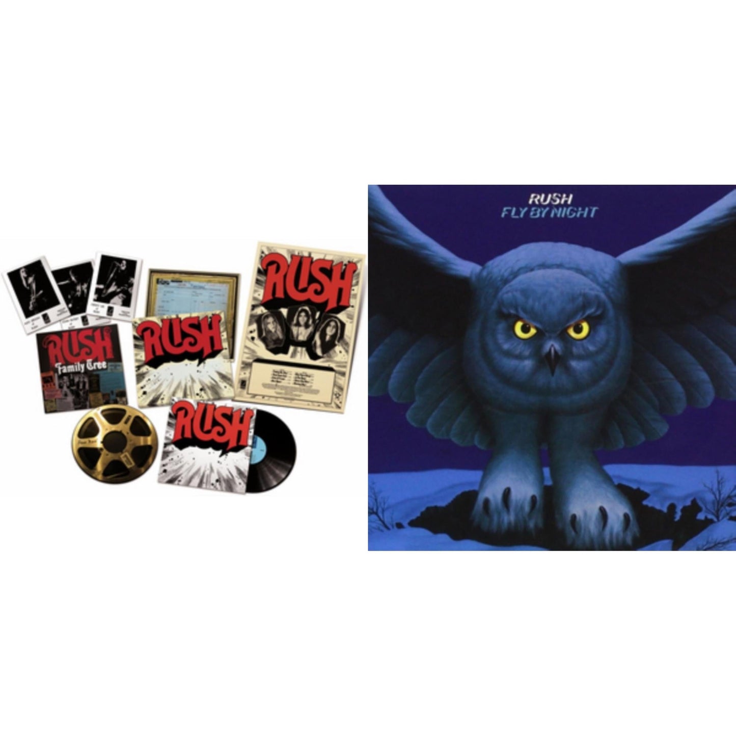 Rush - Rush (Rediscovered LP Box) (180G) & Fly By Night (180G)