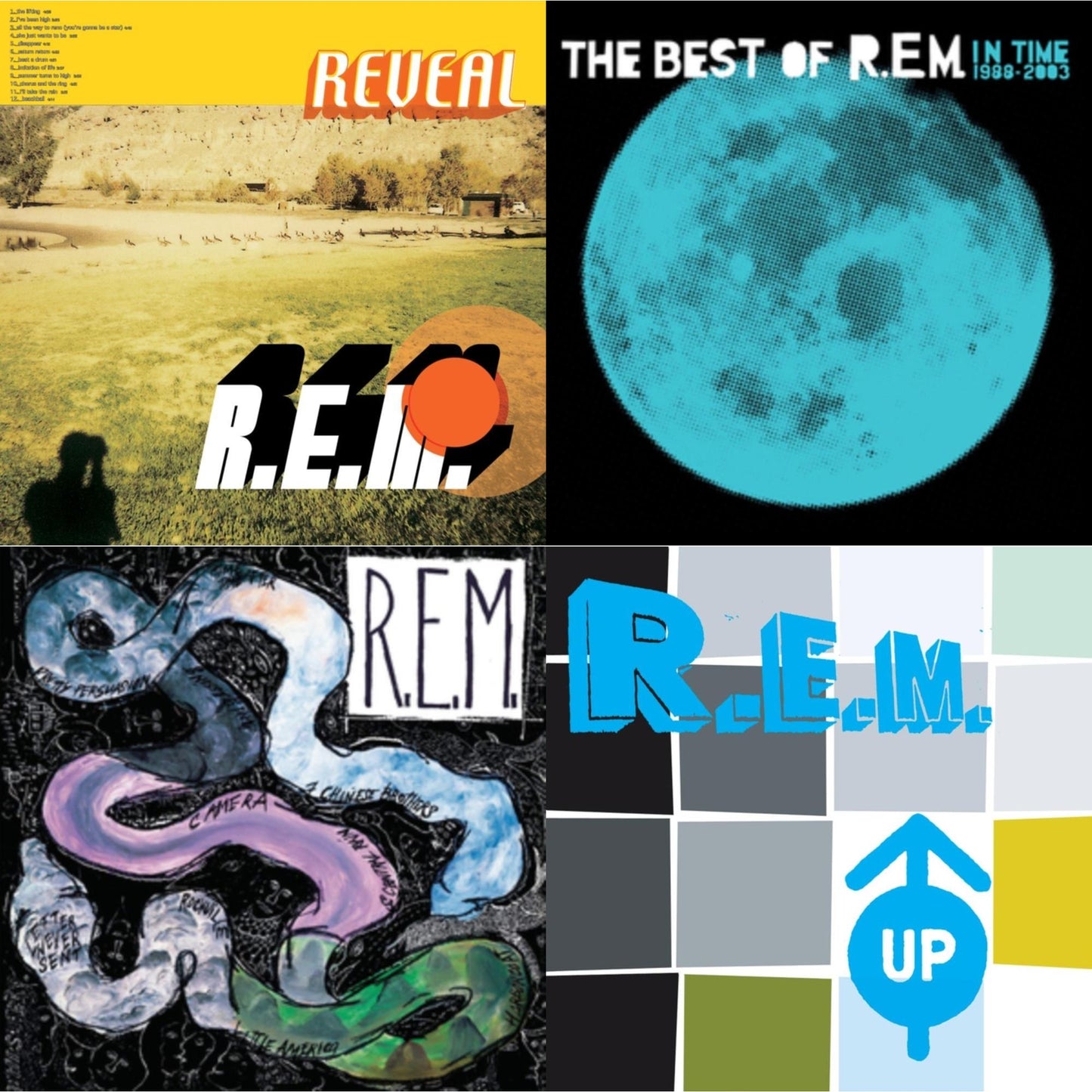 R.E.M. - Reckoning & In Time: The Best Of R.E.M. 1988-2003 (2LP/180G) & Up (25Th Anniversary) (Deluxe Edition) (2LP) & Reveal