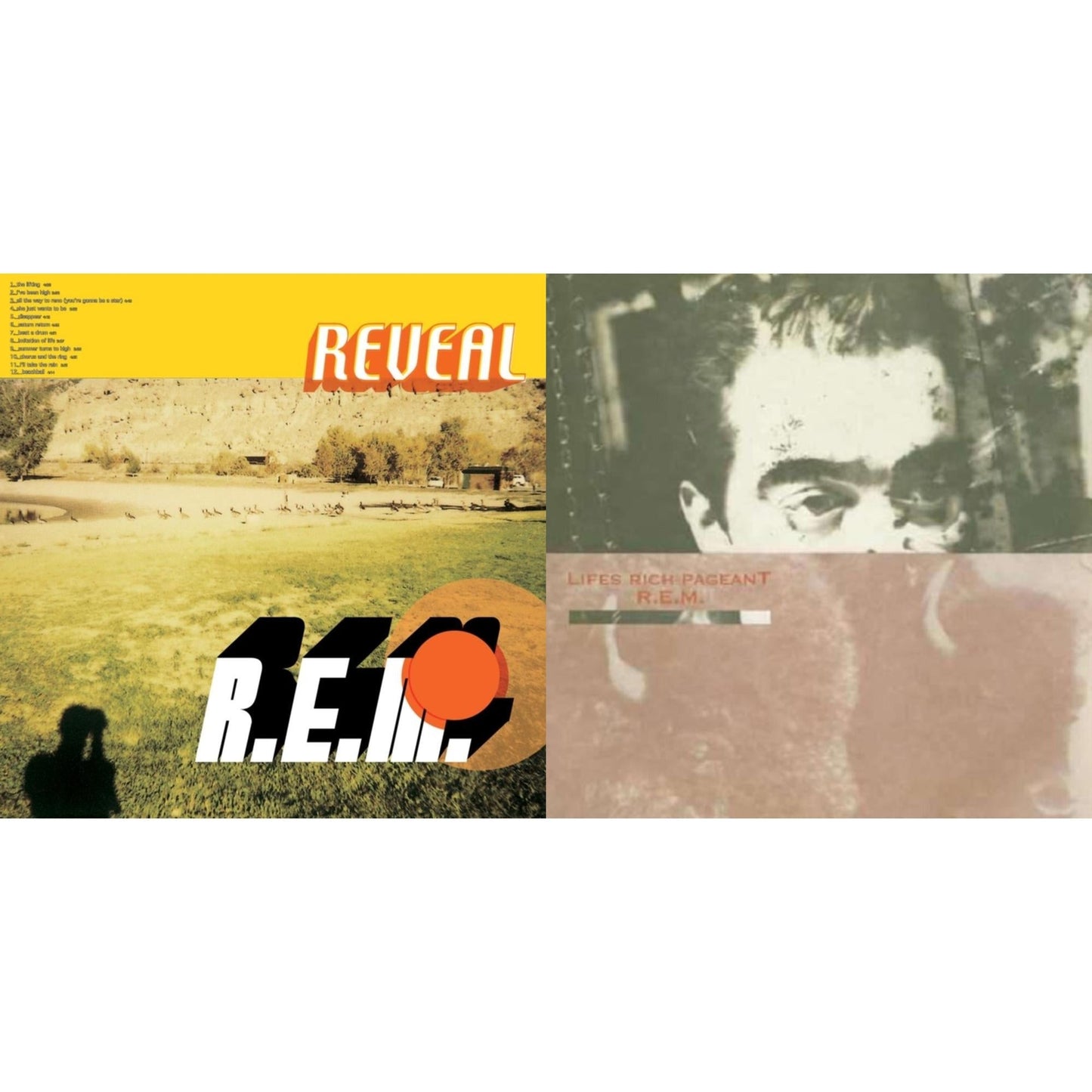 R.E.M. - Lifes Rich Pageant & Reveal - LP Vinyl Bundle