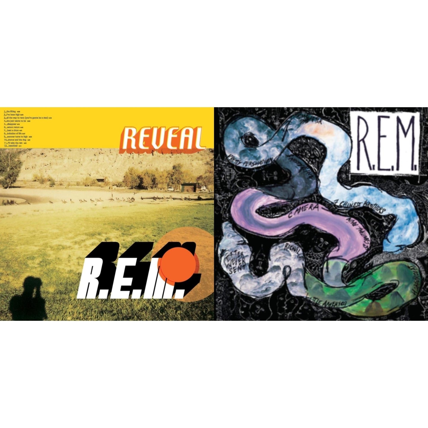 R.E.M. - Reckoning & Reveal - LP Vinyl Bundle