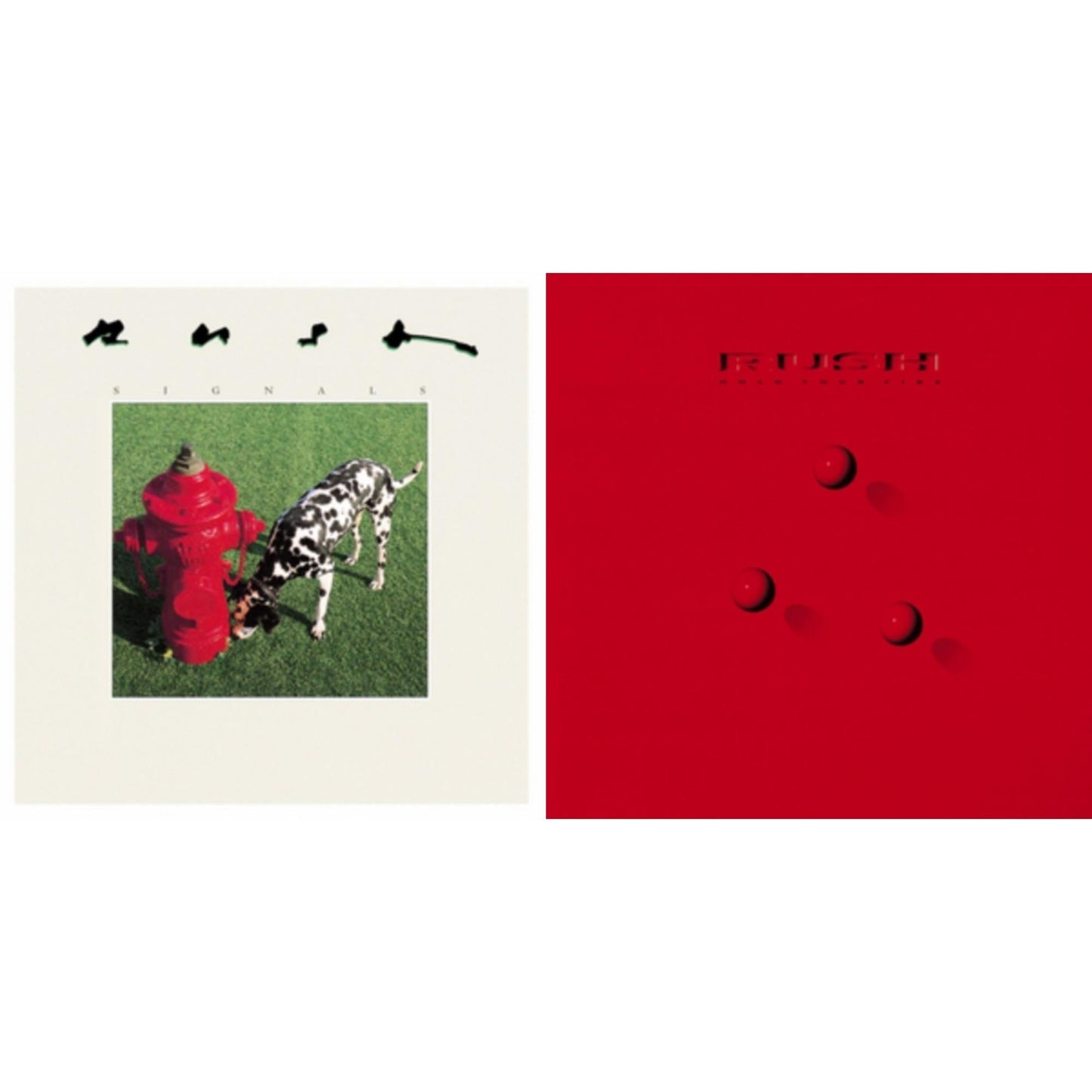 Rush - Signals (180G) & Hold Your Fire (180G) - LP Vinyl Bundle