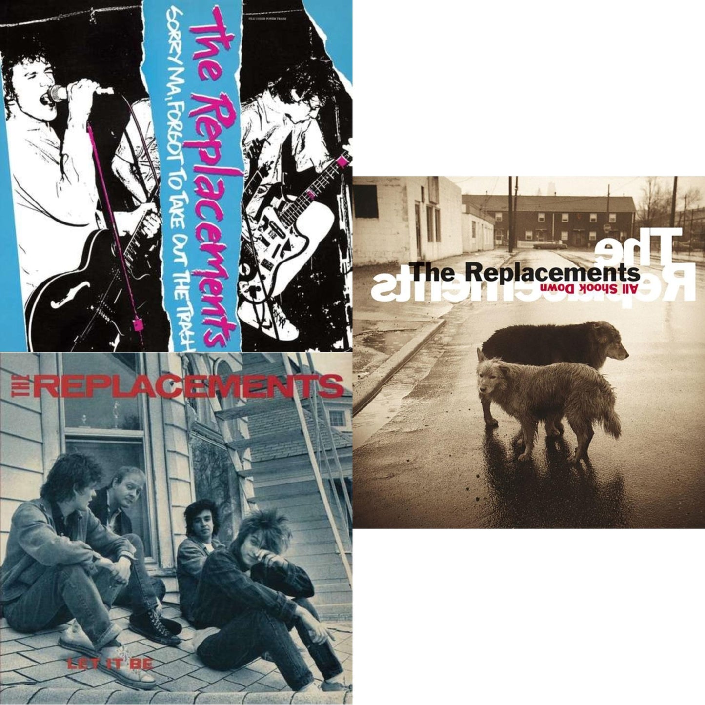 Replacements - Let It Be & Sorry Ma Forgot To Take Out The Trash & All Shook Down (X) (Translucent Red LP Vinyl) (Rocktober)