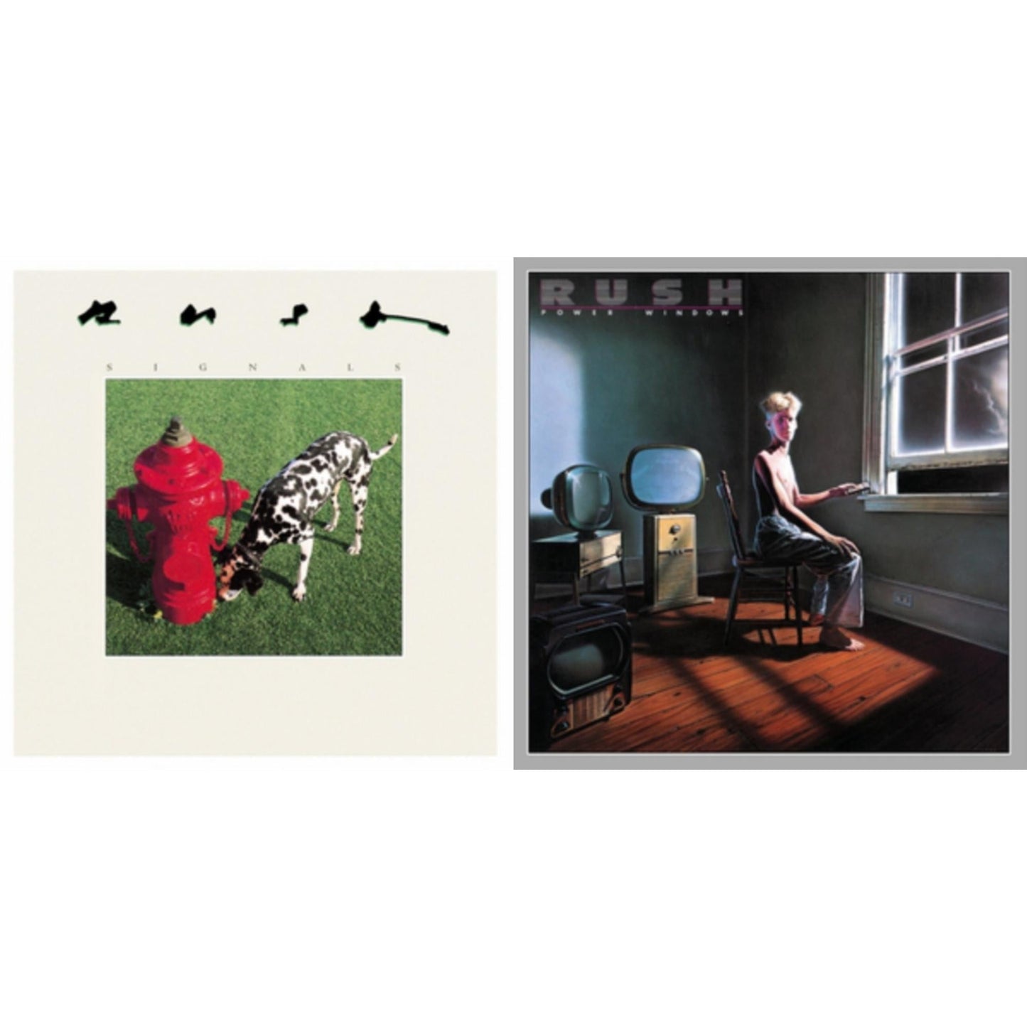 Rush - Signals (180G) & Power Windows (180G) - LP Vinyl Bundle