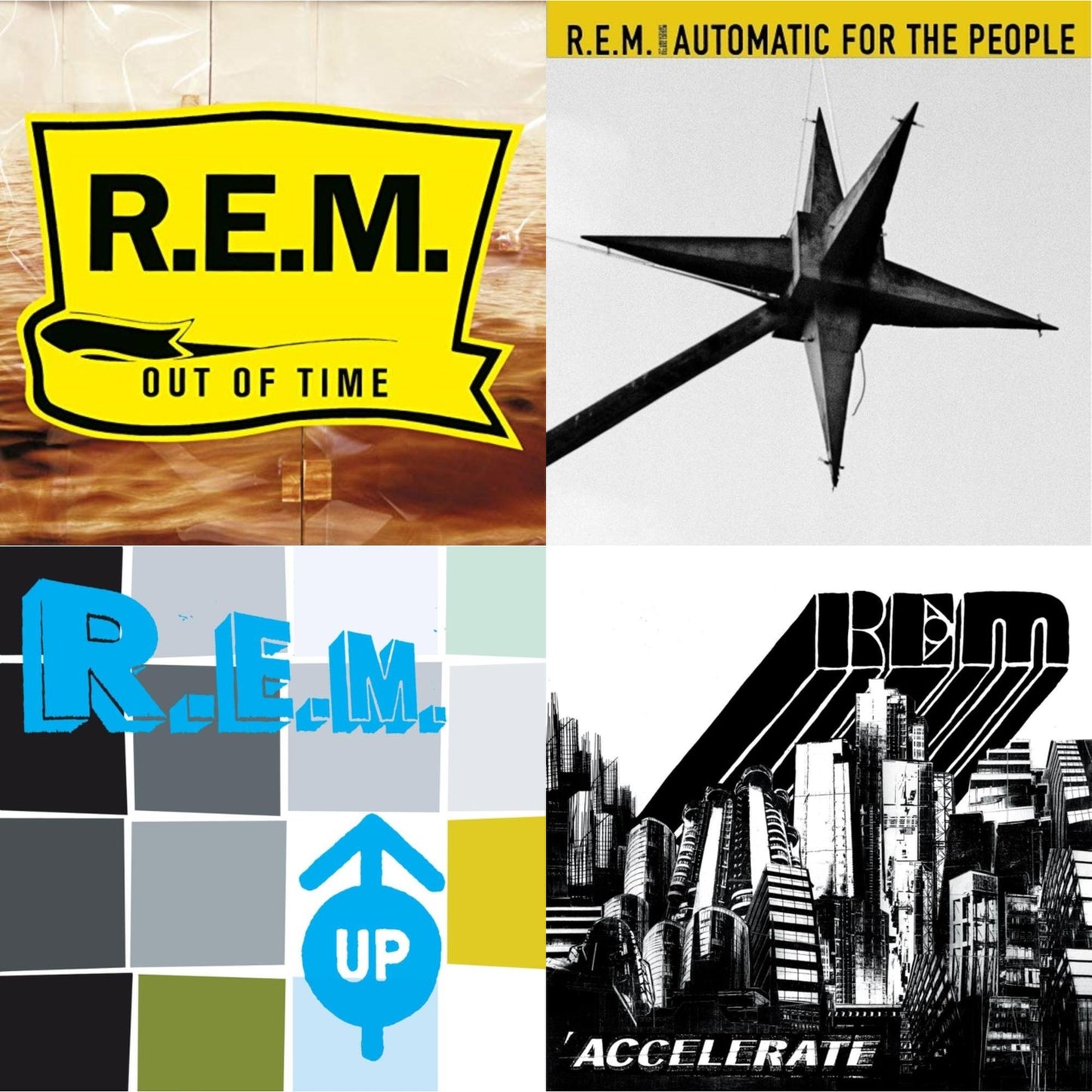 R.E.M. - Out Of Time & Automatic For The People (25Th Anniversary Deluxe Edition) & Up (25Th Anniversary) (Deluxe Edition) (2LP) & Accelerate