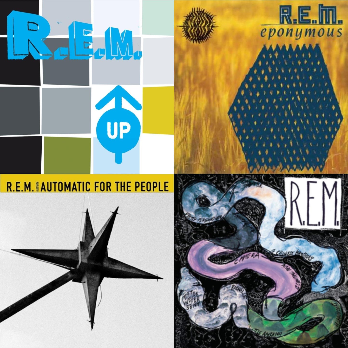 R.E.M. - Reckoning & Eponymous & Automatic For The People (25Th Anniversary Deluxe Edition) & Up (25Th Anniversary) (Deluxe Edition) (2LP)