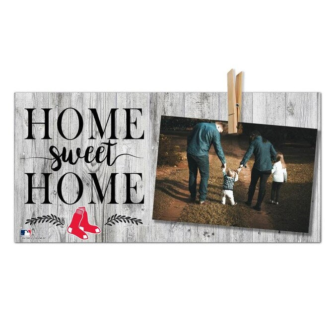 Boston Red Sox Home Sweet Home 6" x 12" Wood Sign