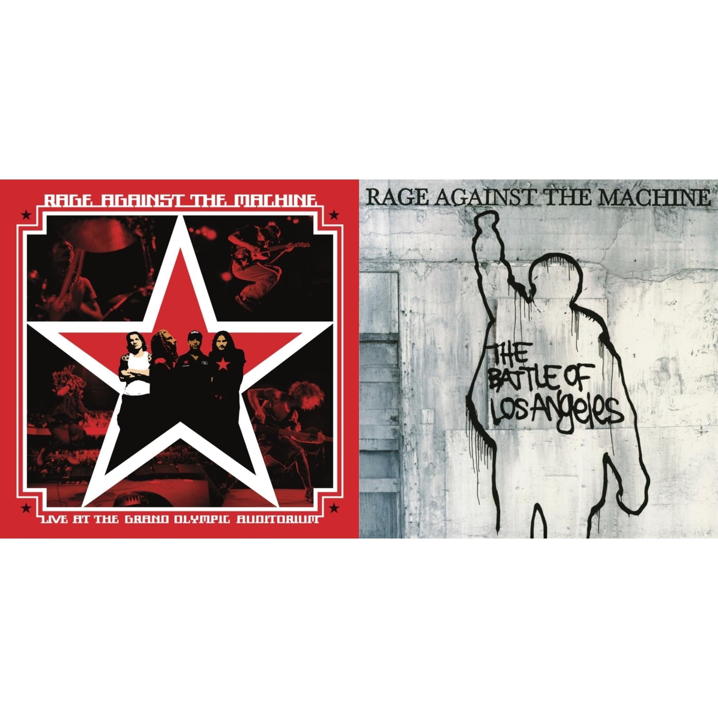 Rage Against The Machine - Live At The Grand Olympic Auditorium (2LP/180G Vinyl) & Battle Of Los Angeles (180G LP Vinyl)