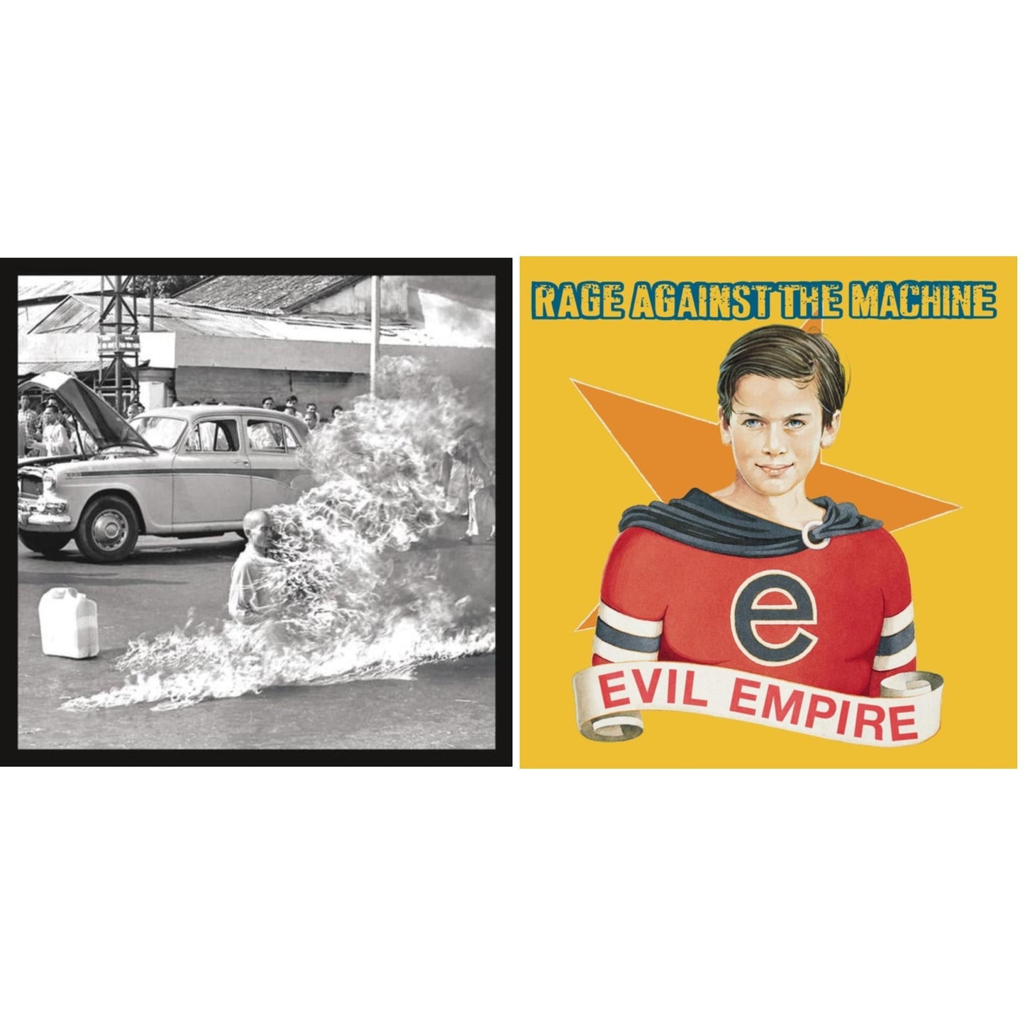 Rage Against The Machine - Rage Against The Machine (20Th Anniversary) & Evil Empire - CD Bundle
