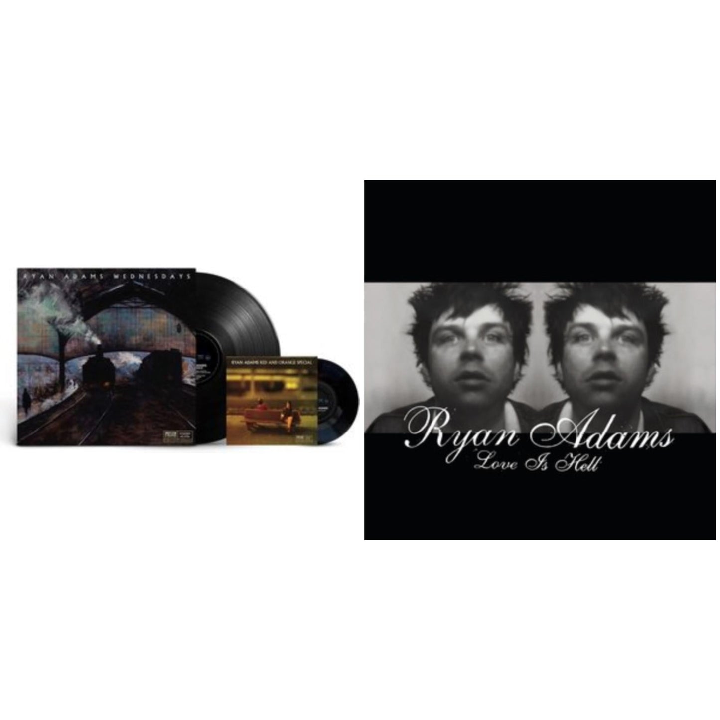 Ryan Adams - Love Is Hell (2-10Inch) & Wednesdays - 10 Inch Vinyl Bundle