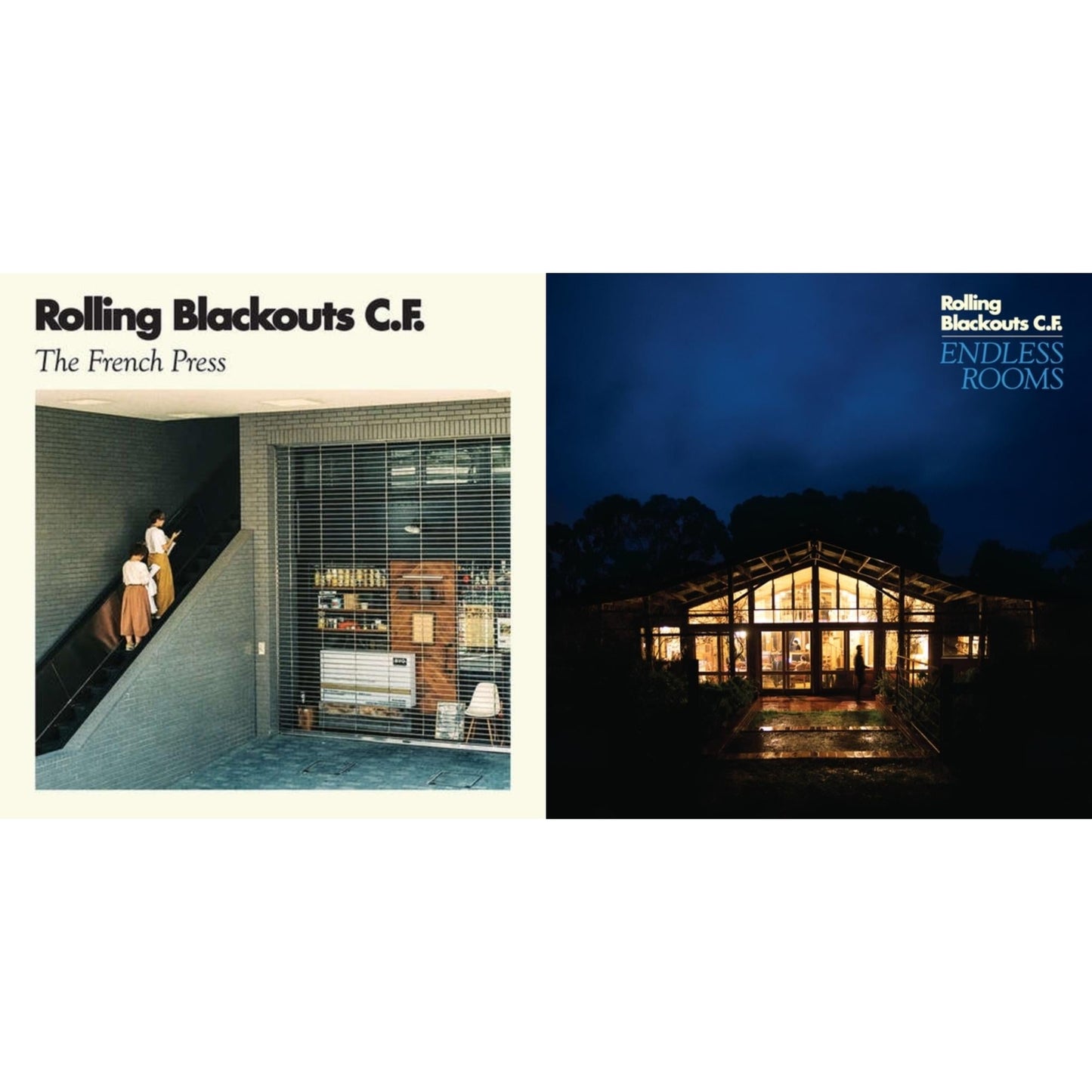 Rolling Blackouts Coastal Fever - French Press (Dl Card) & Endless Rooms - LP Vinyl Bundle