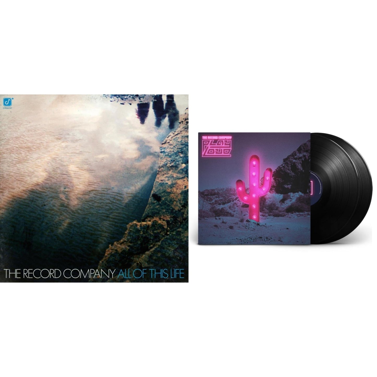 Record Company - All Of This Life (White LP Vinyl) & Play Loud (2LP)