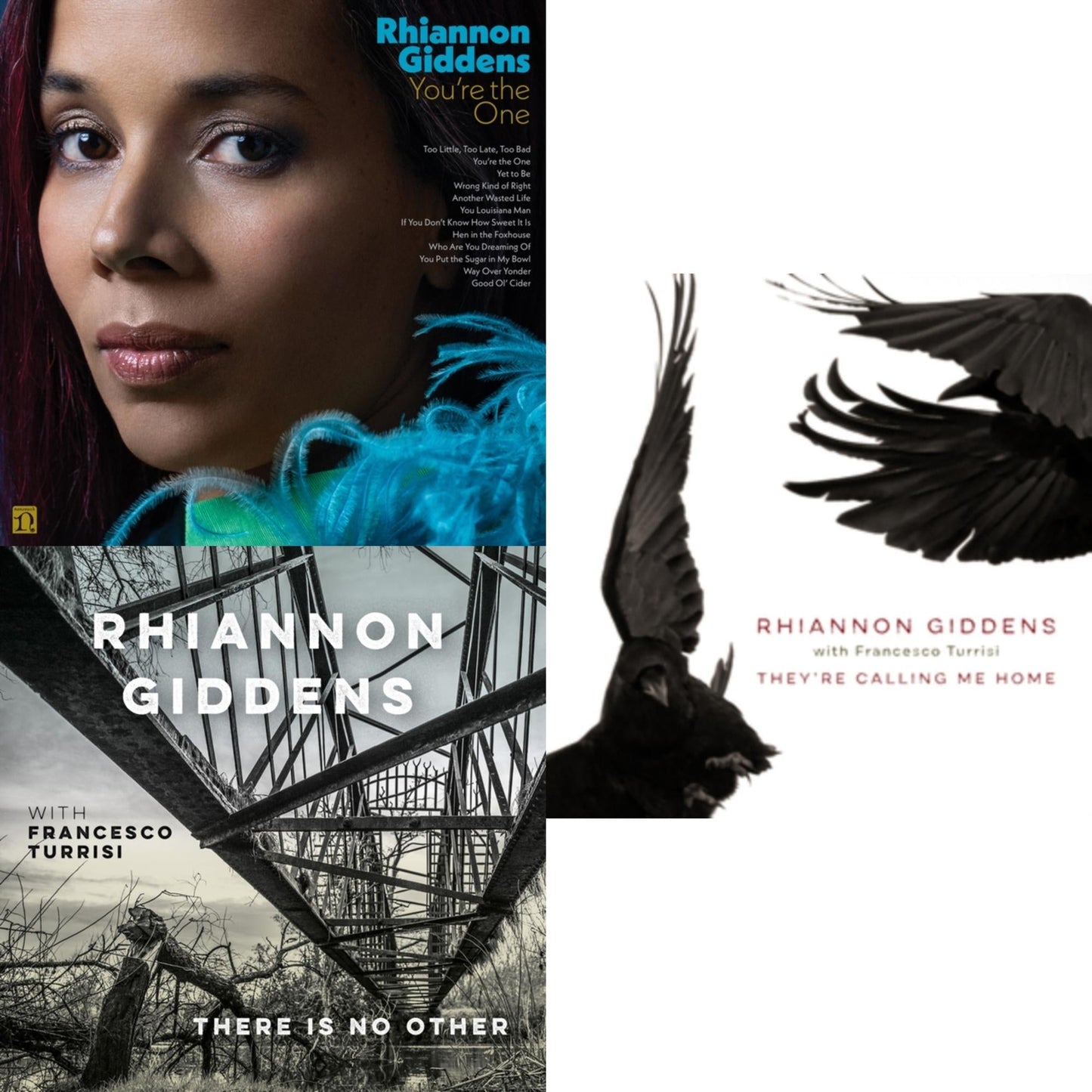 Rhiannon Giddens - You're The One (140G) & They're Calling Me Home & There Is No Other - LP Vinyl Bundle