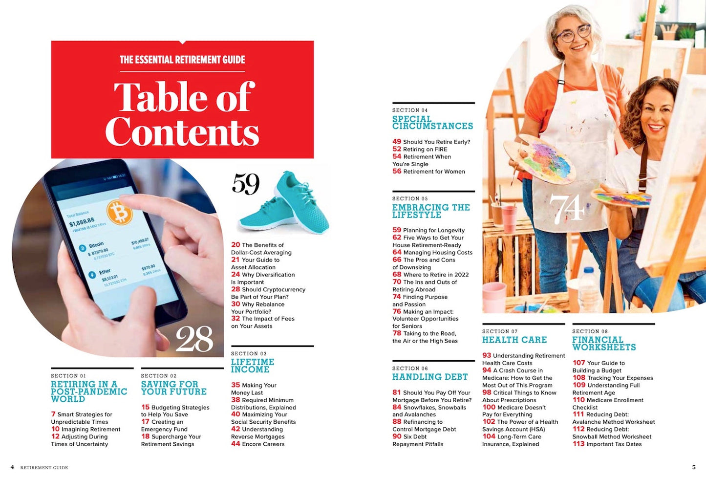 Retirement Guide - Stop Working, Be Happy: Double Your Nest Egg, Lower Health Care Costs, Budget Friendly Places To Reside, Get Every Benefit You Deserve, Live Well On Less Than You Think