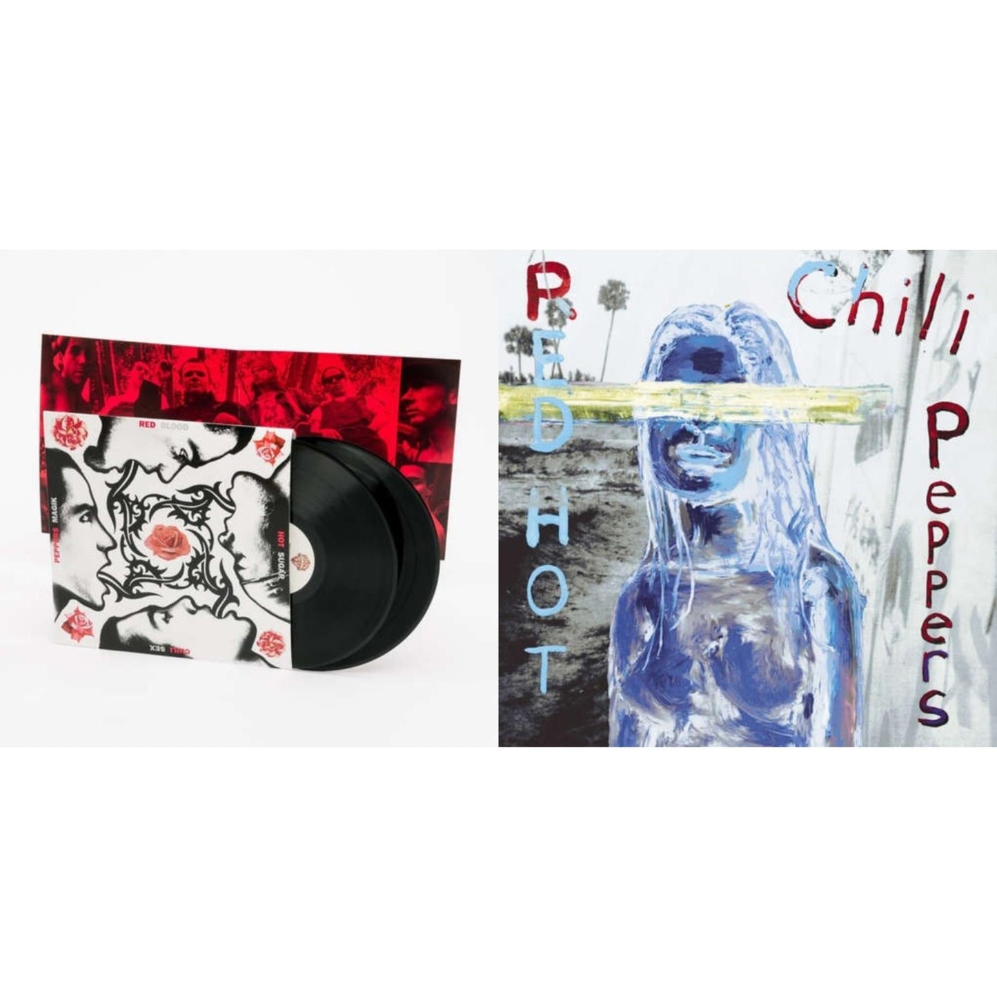 Red Hot Chili Peppers - By The Way & Blood Sugar Sex Magik - LP Vinyl Bundle