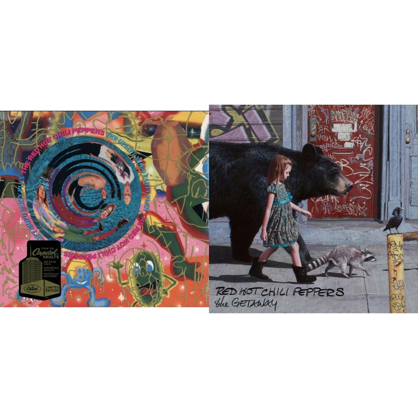 Red Hot Chili Peppers - Getaway & Uplift Mofo Party Plan - LP Vinyl Bundle