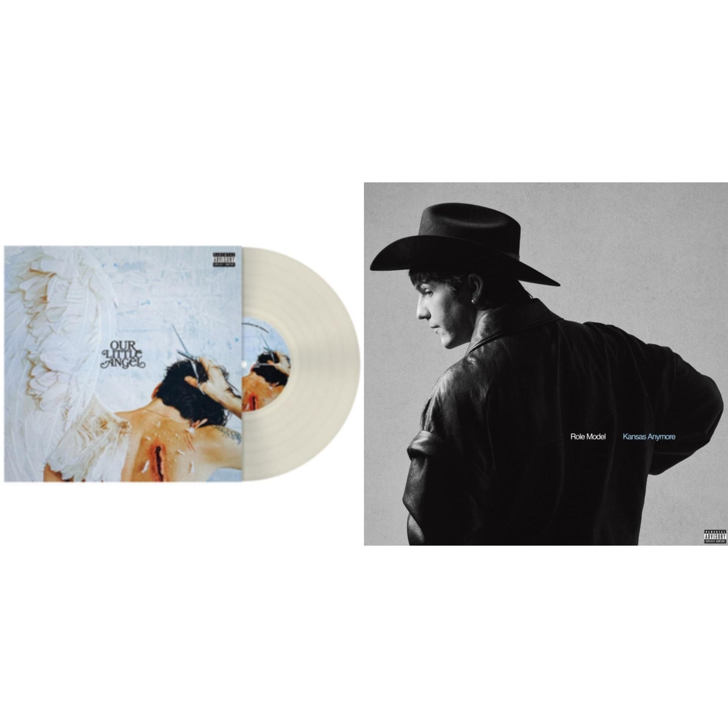 Role Model - Our Little Angel - Ep (X) (Milky White LP Vinyl) & Kansas Anymore (Baby Blue LP Vinyl)