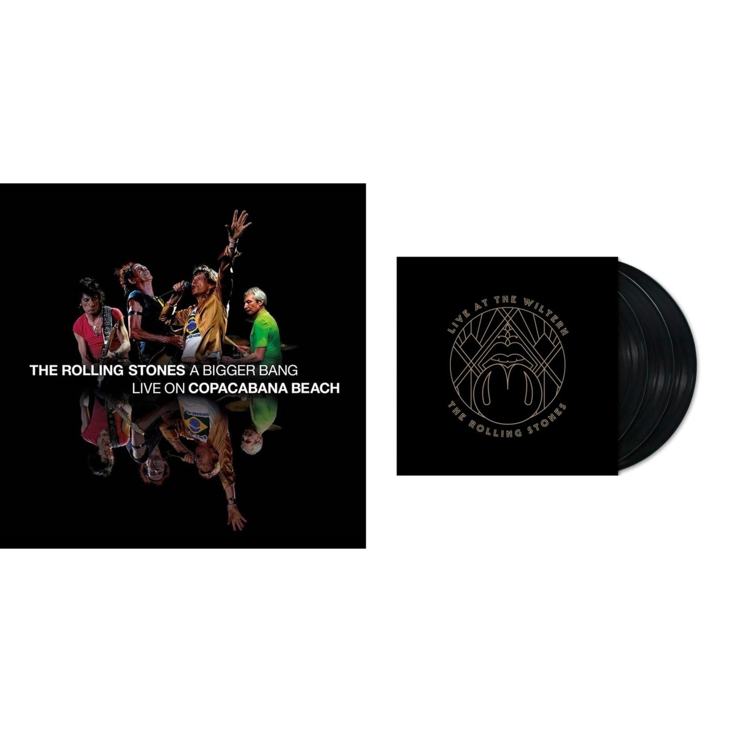 Rolling Stones - Bigger Bang Live On Copacabana Beach (Multi Color Vinyl/3LP) & Live At The Wiltern (3LP)