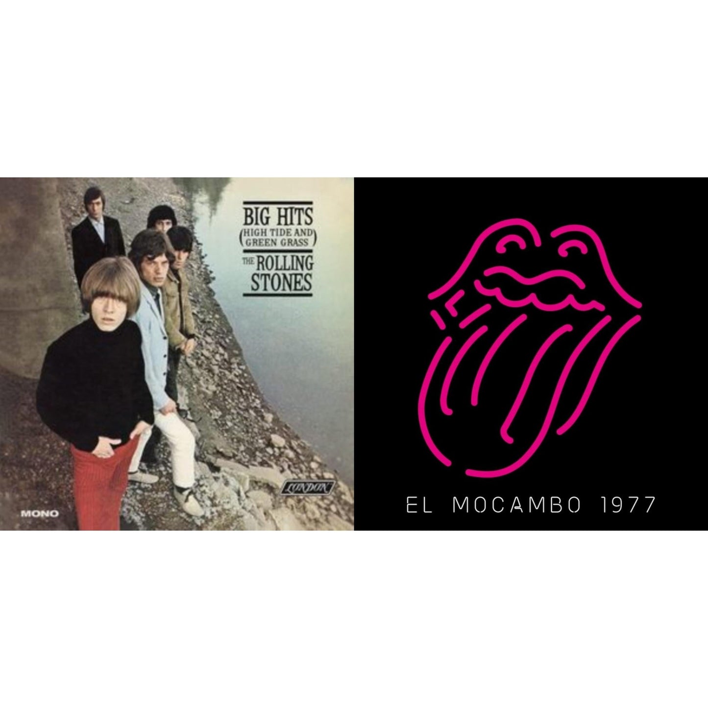 Rolling Stones - Big Hits (High Tide Green Grass LP Vinyl) & Live At The El Mocambo (4LP)