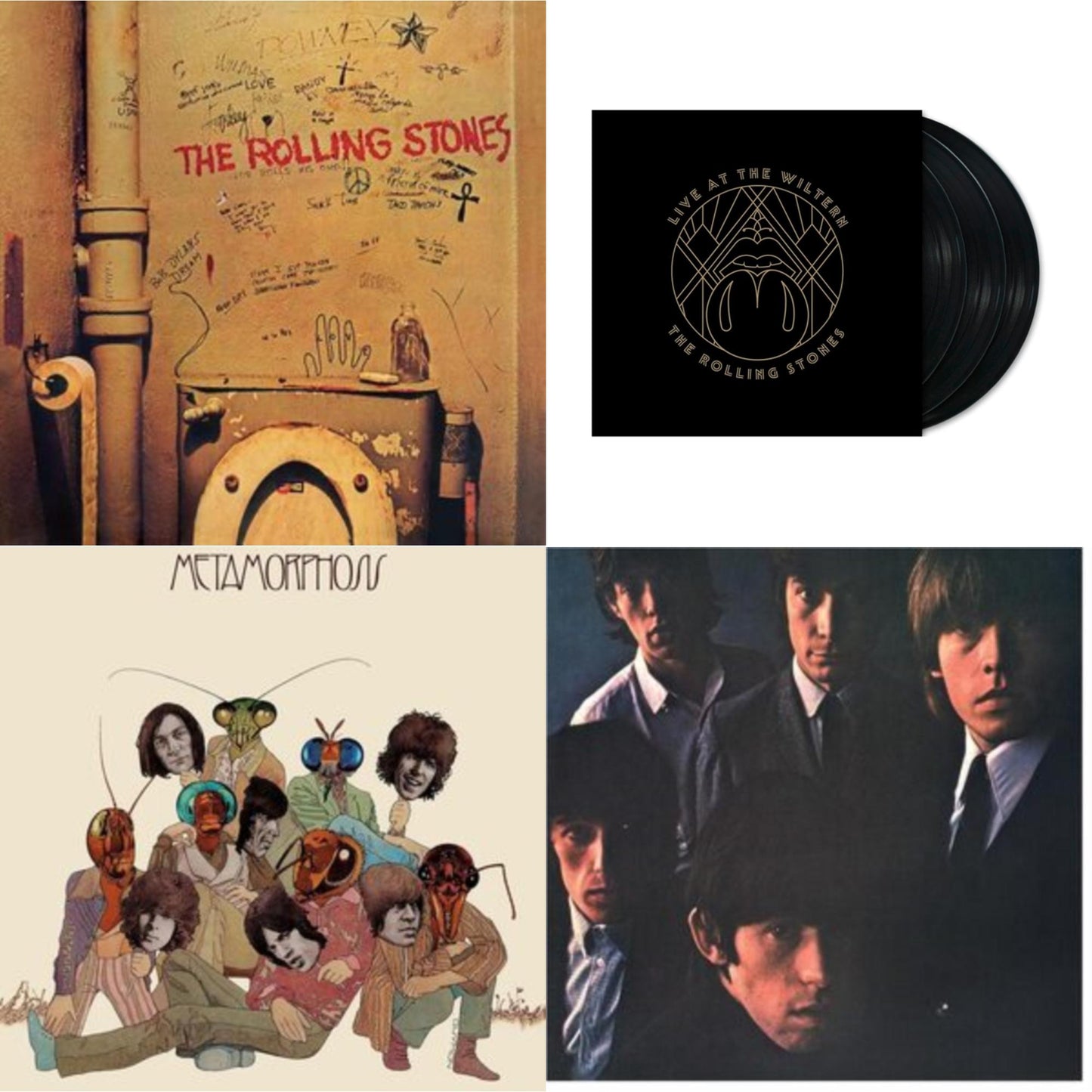 Rolling Stones - Beggars Banquet & Rolling Stones No.2 (180G) & Metamorphosis & Live At The Wiltern (3LP)