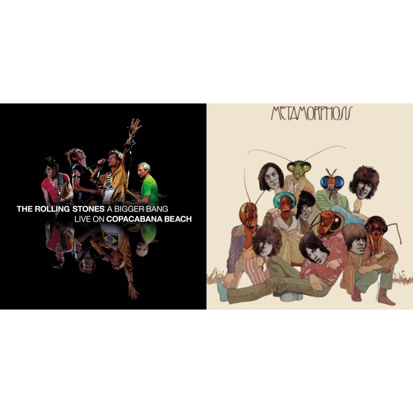 Rolling Stones - Metamorphosis & Bigger Bang Live On Copacabana Beach (Multi Color Vinyl/3LP)