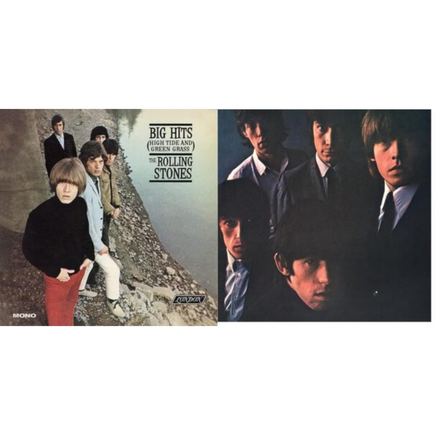 Rolling Stones - Rolling Stones No.2 (180G) & Big Hits (High Tide Green Grass LP Vinyl)