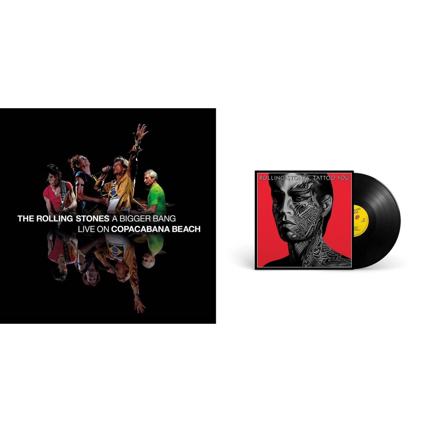 Rolling Stones - Bigger Bang Live On Copacabana Beach (Multi Color Vinyl/3LP) & Tattoo You (2021 Remaster)