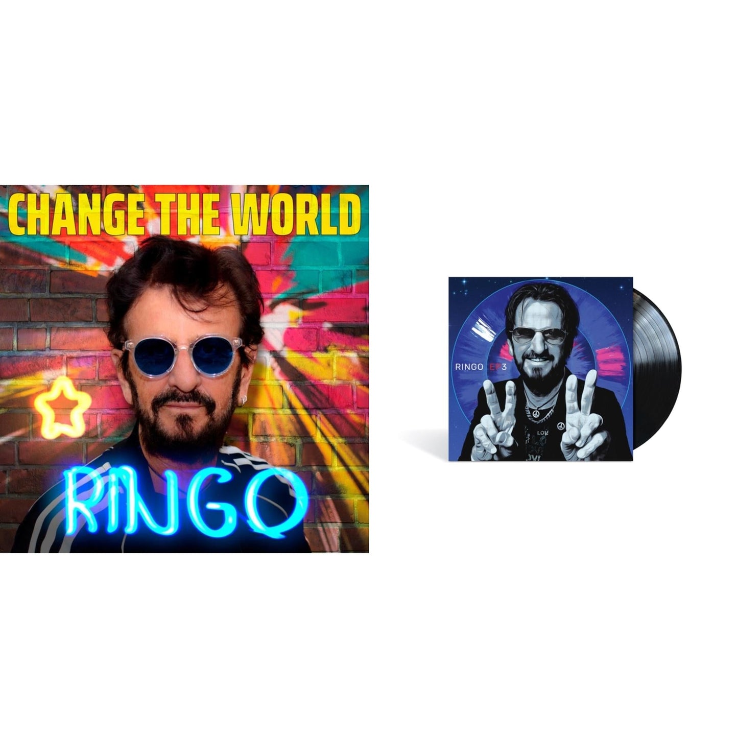 Ringo Starr - Change The World Ep & Ep3 - 10 Inch Vinyl Bundle